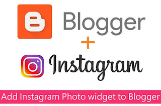 Embed Instagram photos widget to Blogger